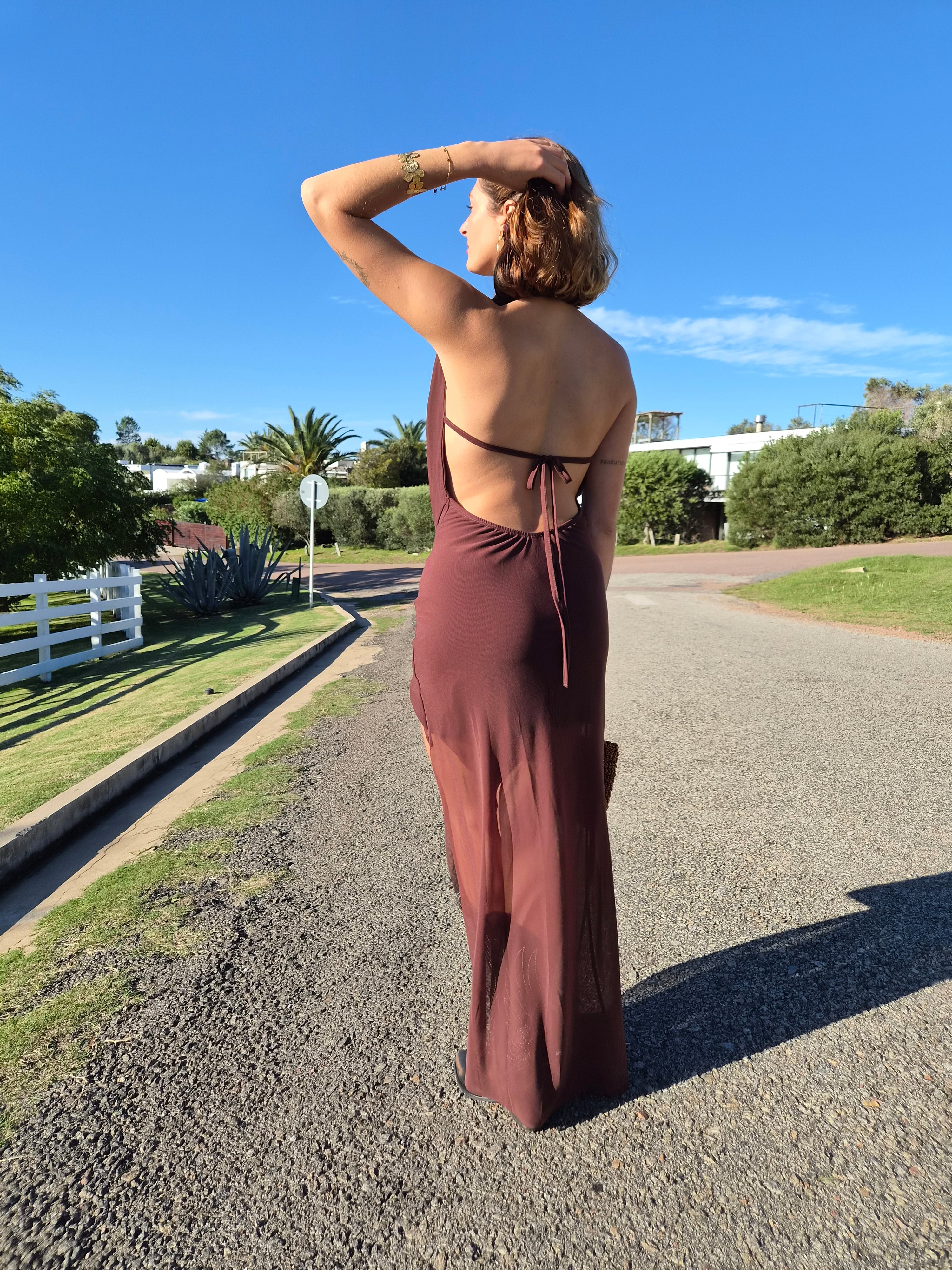 VESTIDO AMARANTO