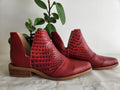 BOTA CORTA ROJA